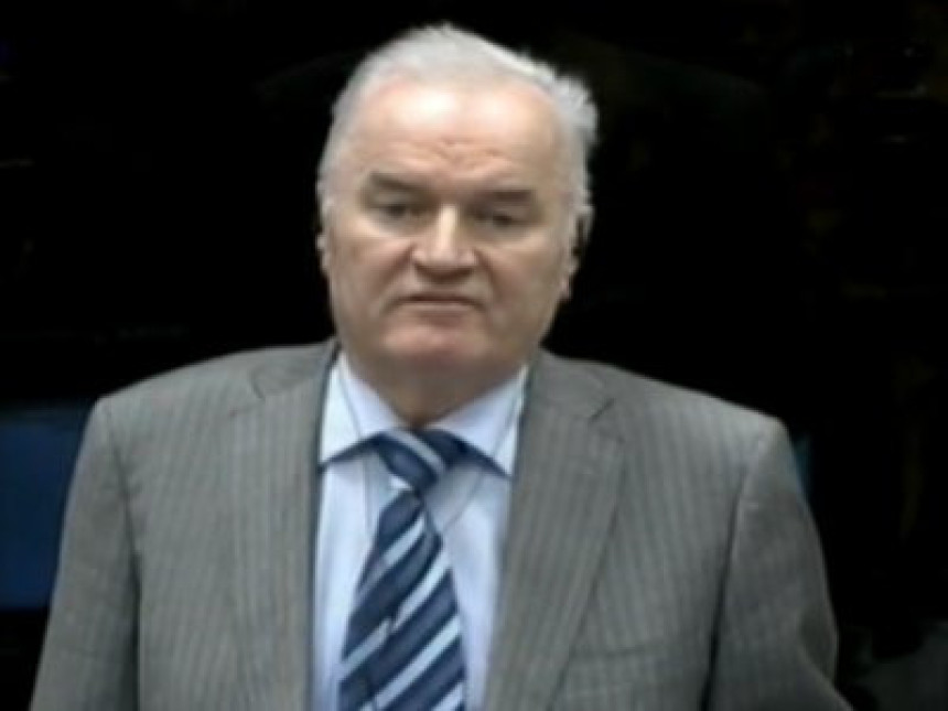 General Mladić  odbio da svjedoči