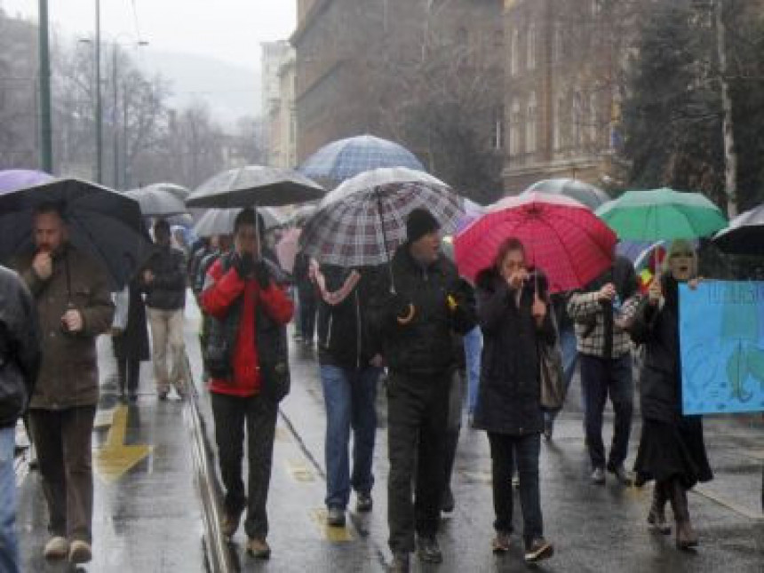 Demonstranti u Sarajevu se razišli