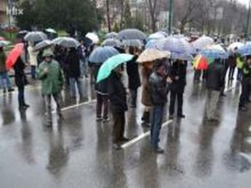 U centru Sarajeva obustavljen saobraćaj