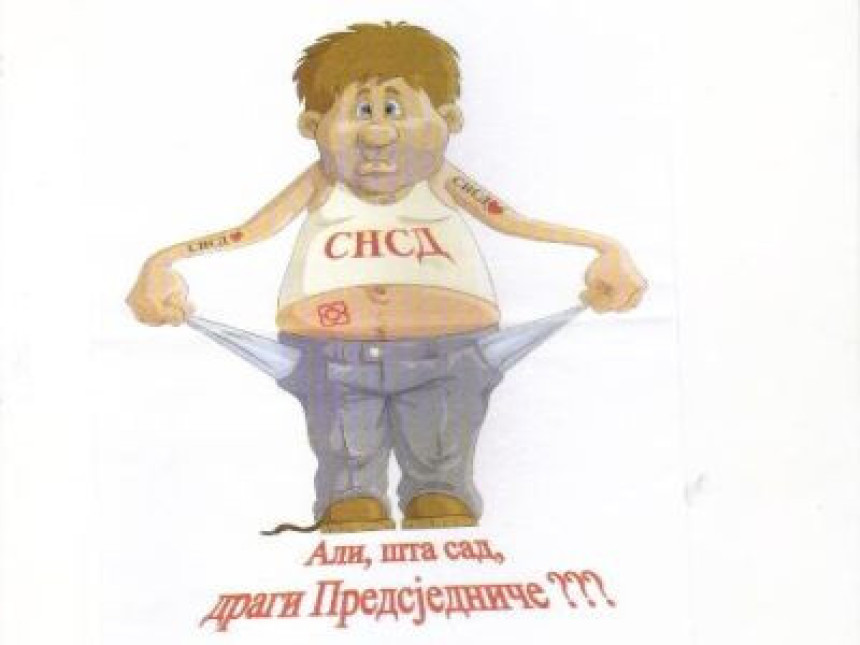 Osvanuli leci u Banjaluci!