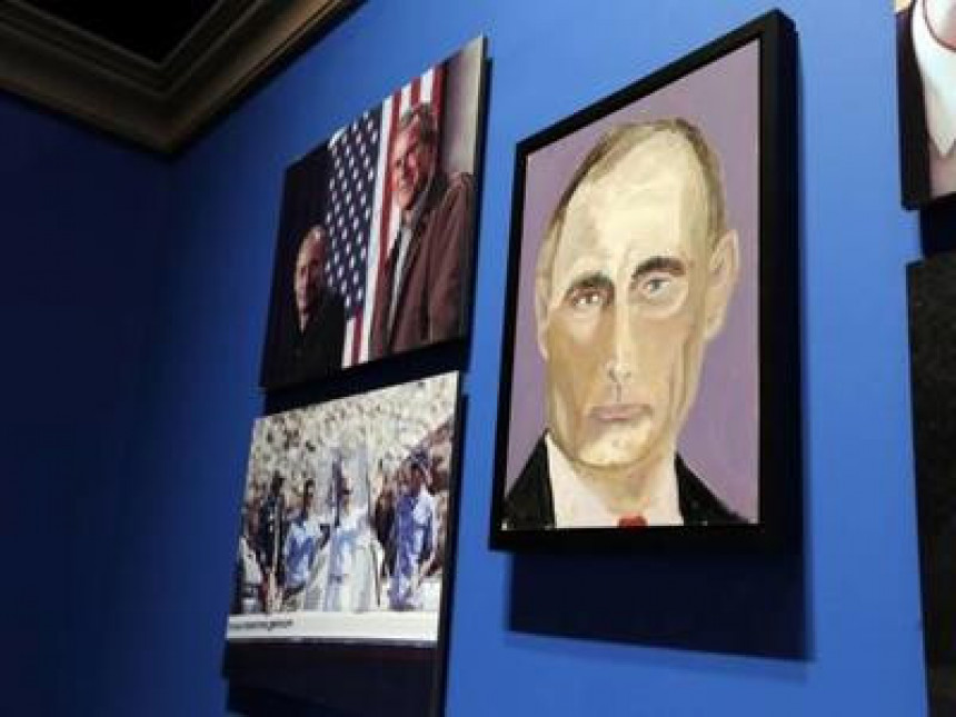 Buš naslikao portrete svjetskih lidera