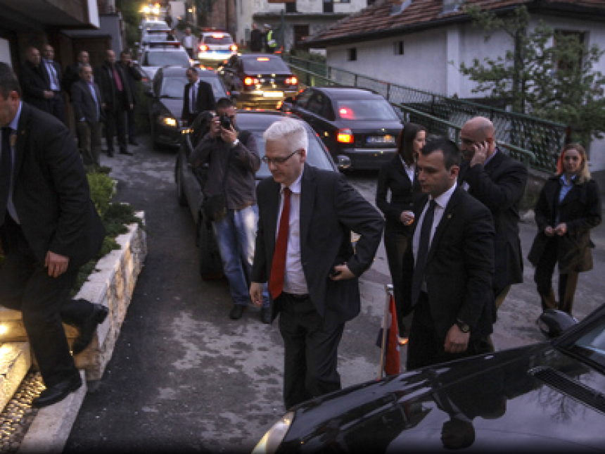Josipović u posjeti, sarajevskom restoranu