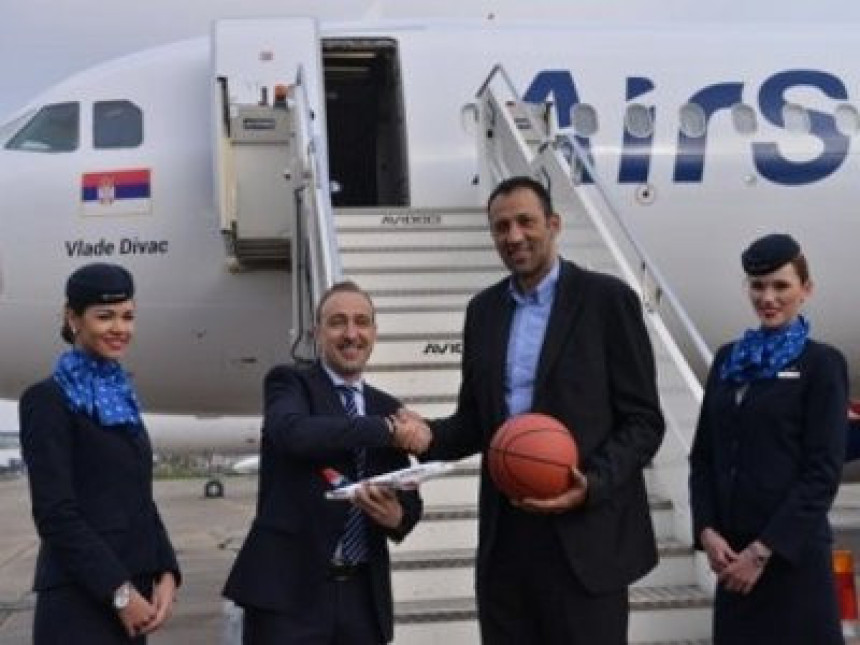 Uskoro avion “Vlade Divac”