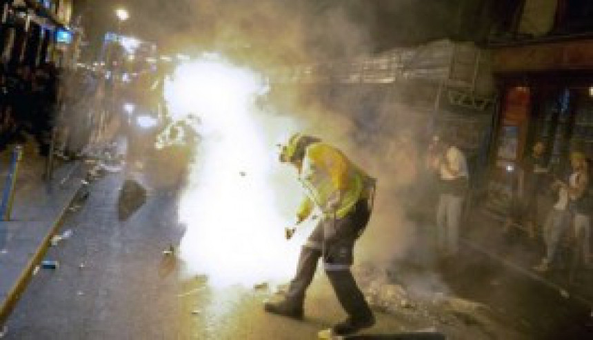 Više povređenih u sukobima s demonstrantima u Madridu