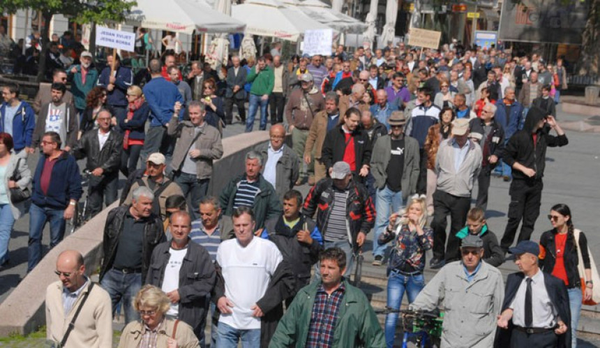 Protest građana u Tuzli