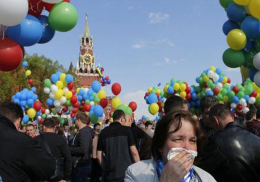 Spektakularna proslava Prvog maja u Rusiji