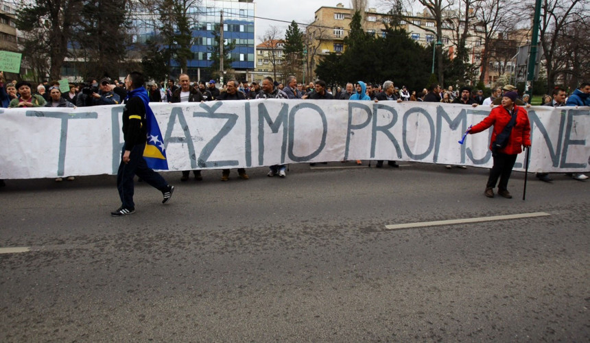 Ovoga jutra kreće marš nezadovoljnih na Sarajevo