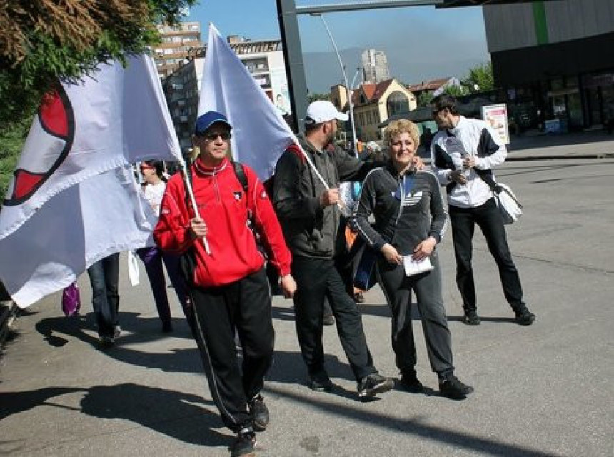 Učesnici marša stigli do Visokog