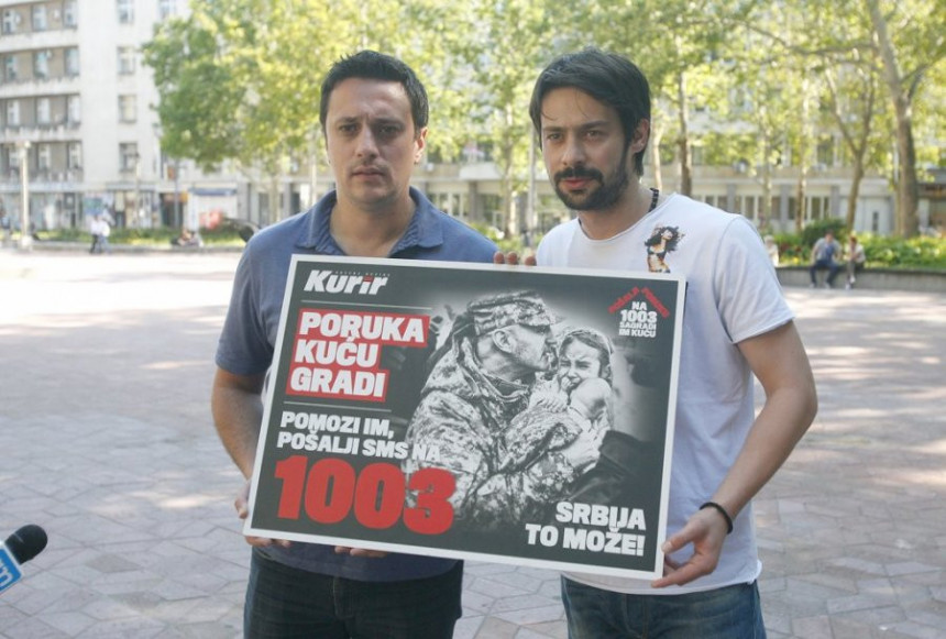Andrija i Milan podržali akciju Kurira "Hoću kući"