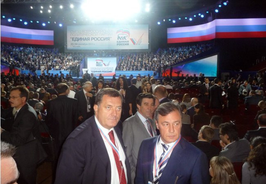 Dodik boravi u Rusiji