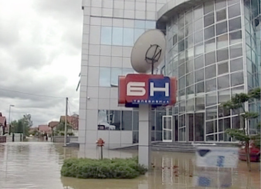 Voda i dalje u BN TV: Otežan rad