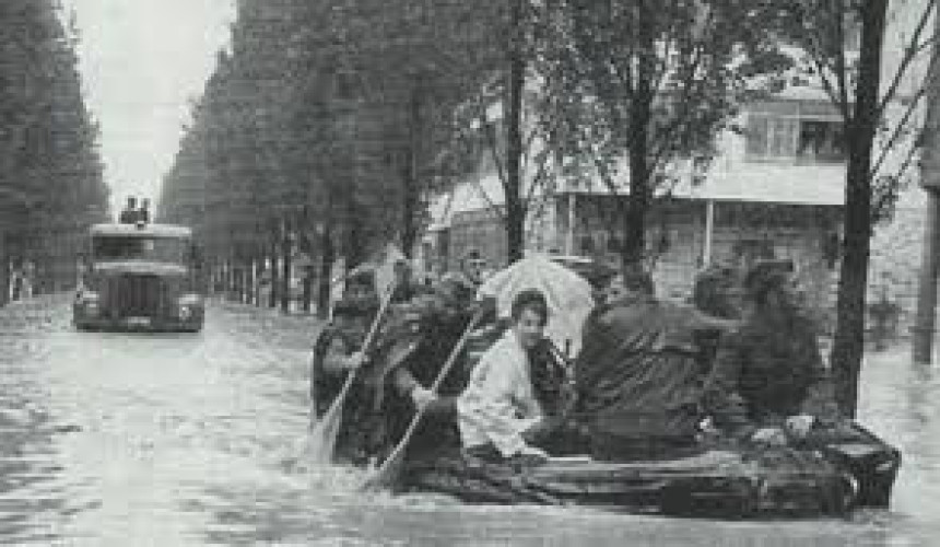 Добој поплављен на исти дан као и давне 1968. године