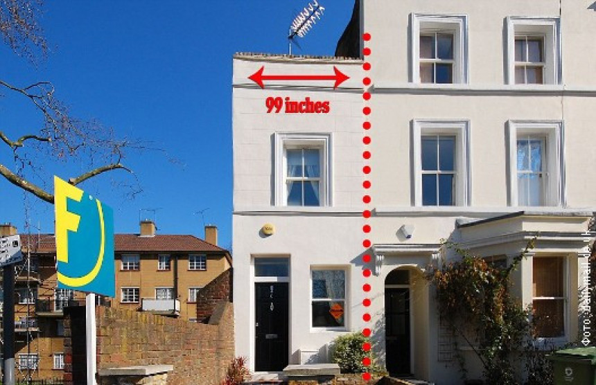 Najuža kuća u Londonu za pola miliona evra