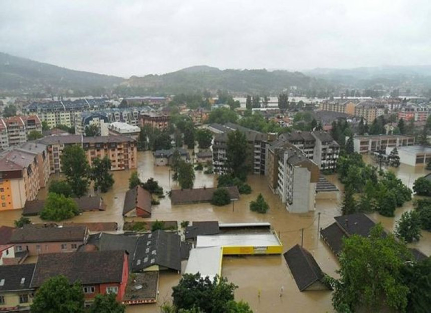 Doboj: Plan za evakuaciju odnijela voda 