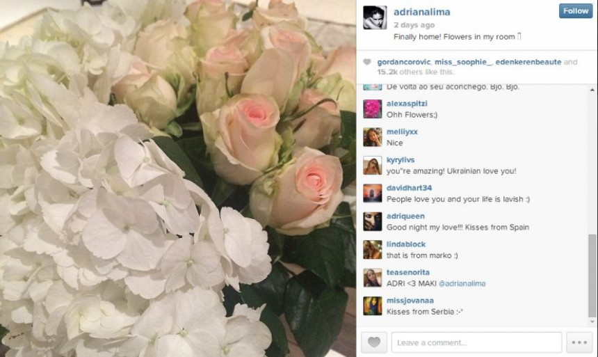 Marko Jarić poslao Adriani cvijeće?