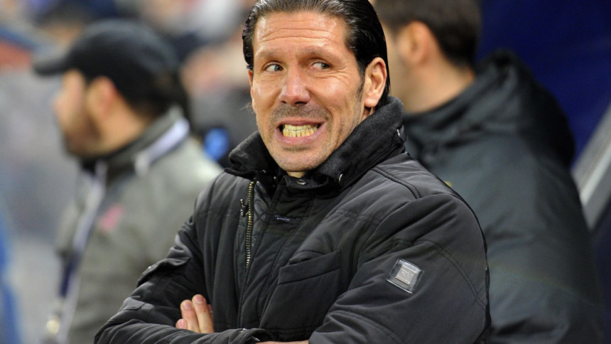 Simeone ogorčen