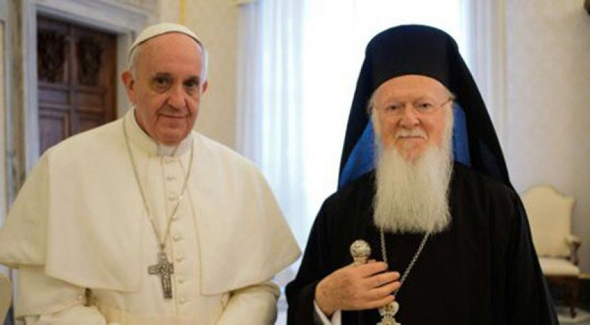 Papa Franjo i patrijarh Vartolomej za ujedinjenje hrišćana