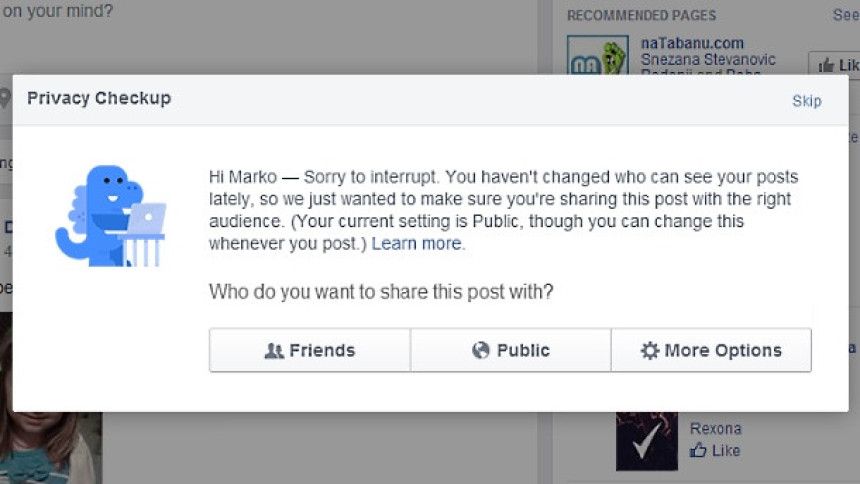Фацебоок промијенио ко може да види твоје објаве!