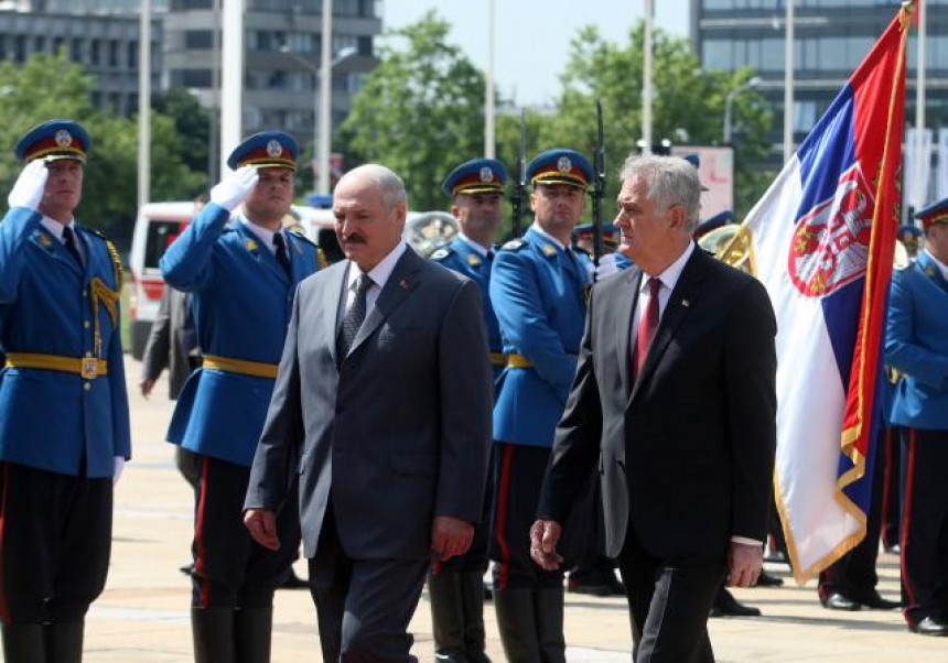 Nikolić ugostio Lukašenka