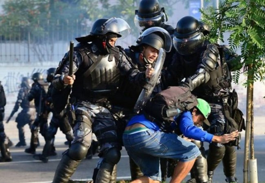 Sukobi u Brazilu uvertira Mundijalu