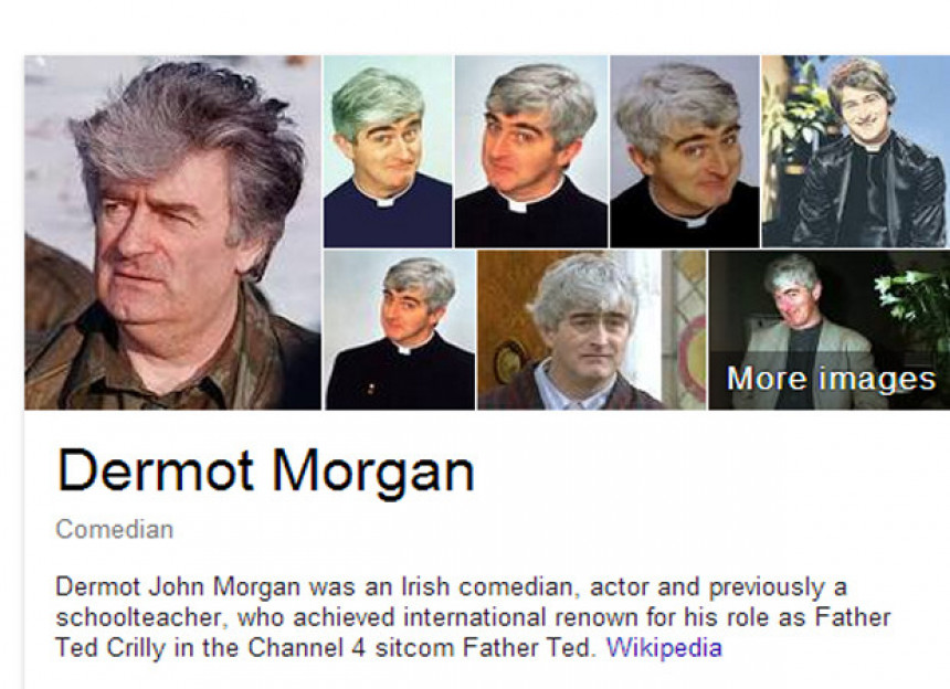 “Gugl” pomiješao Karadžića sa pokojnim Irskim glumcem
