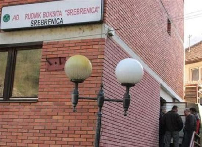 Srebrenica: Štrajk u rudniku boksita