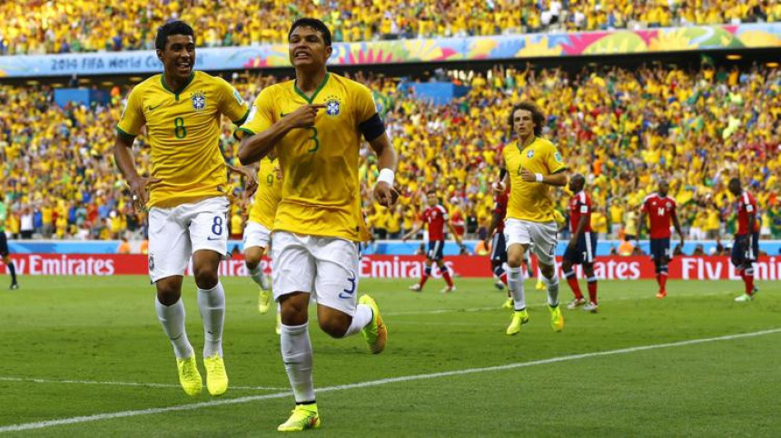 Brazilci jedva preko Kolumbije do 1/2 finala