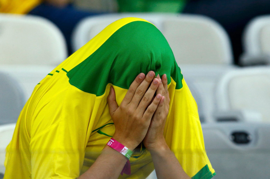 Ovako su navijači Brazila dočekali kraj najveće blamaže u istoriji Mundijala