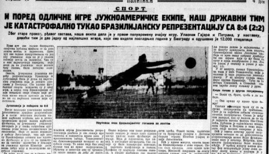 Nije 1:7 najteži! BG 1934. JUG - BRA 8:4!