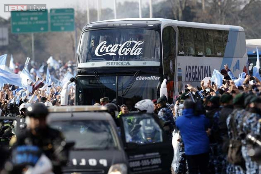 Argentinci sjajno dočekani kući