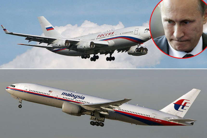 Meta bio Putin: Avion greškom oboren