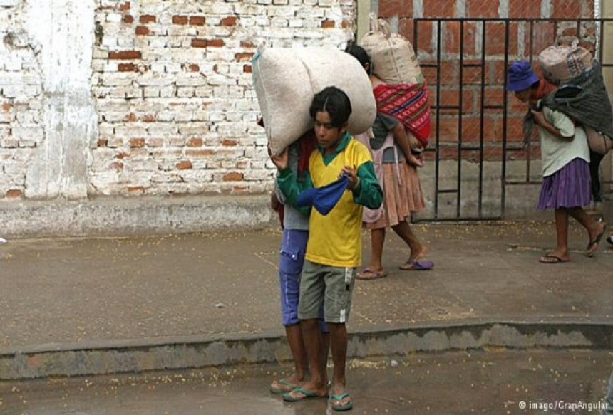 Bolivija legalizovala dječiji rad