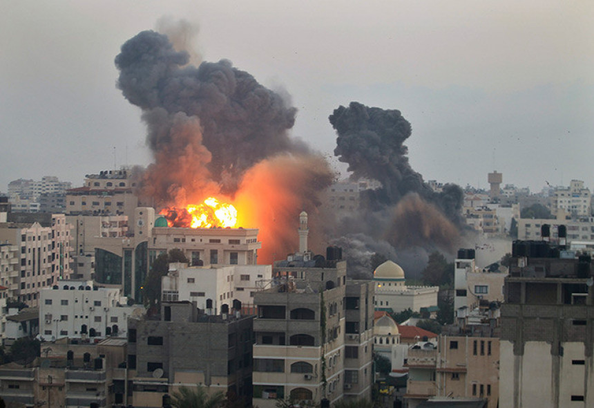 Најинтензивније бомбардовање Газе