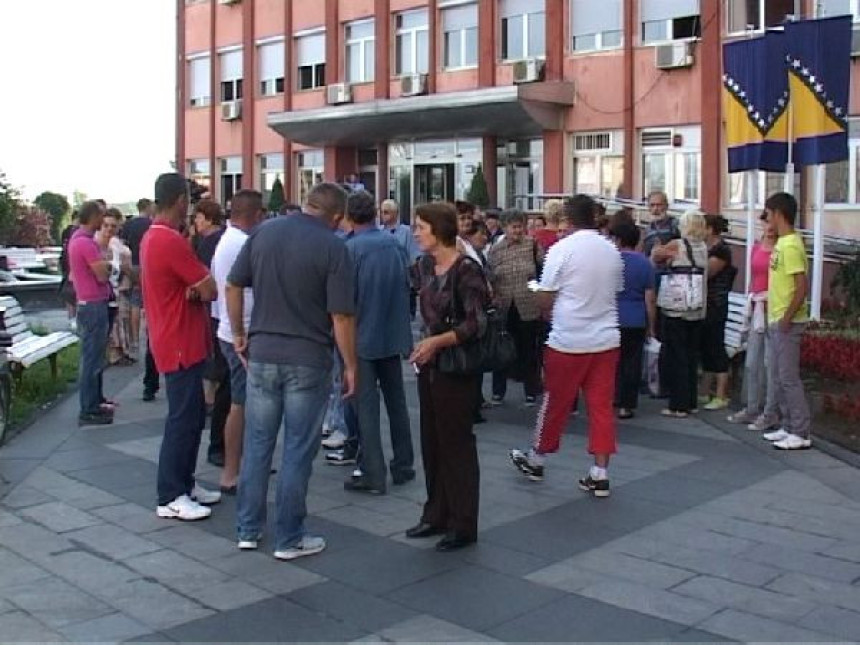 Protest mještana Krepšića