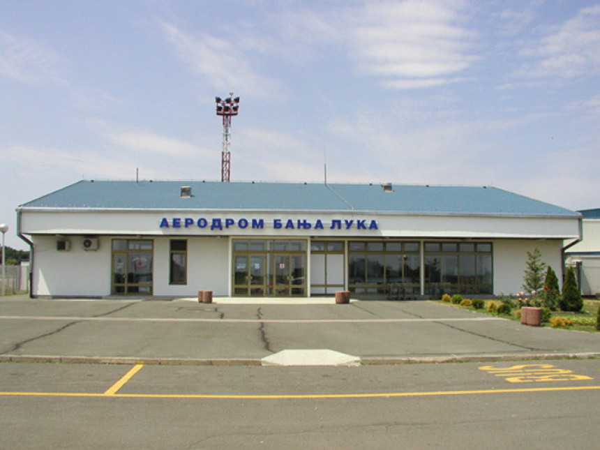 Hapšenje na banjalučkom aerodromu