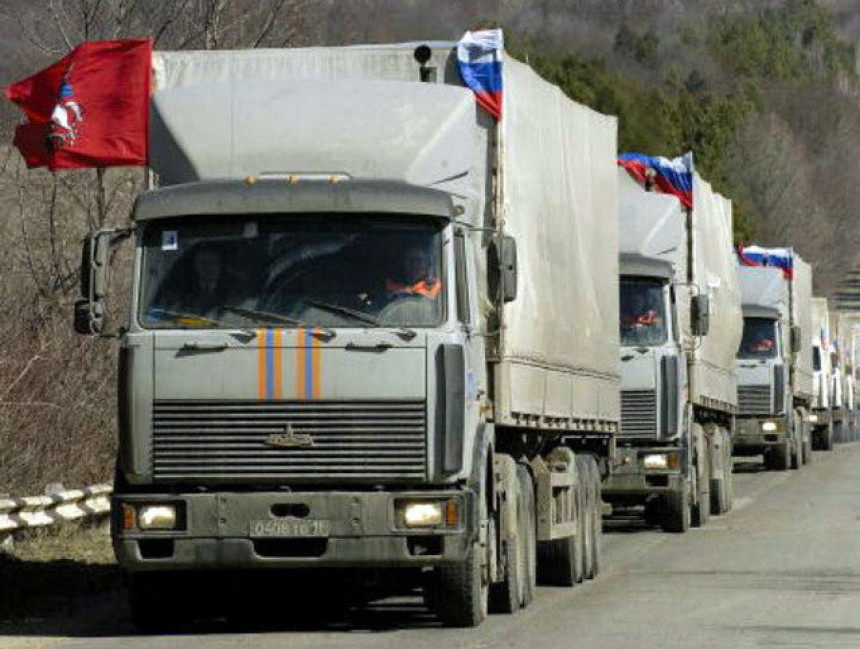 Kijev prihvatio ruski konvoj pomoći