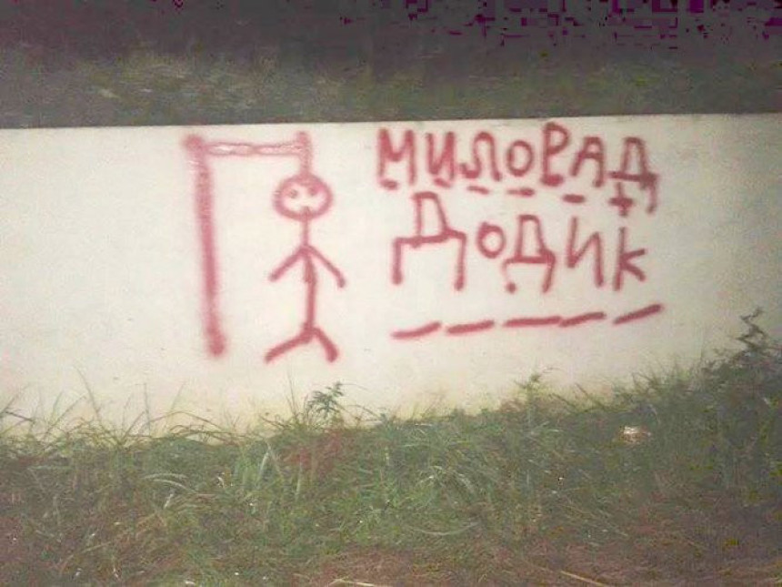 Grafiti i u Istočnom Sarajevu