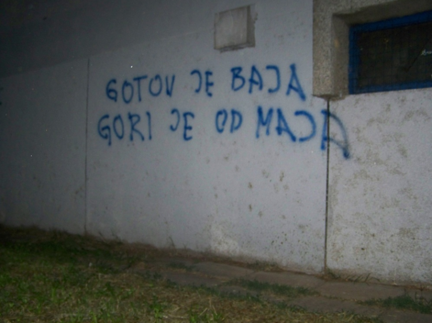 Grafiti protiv Dodika