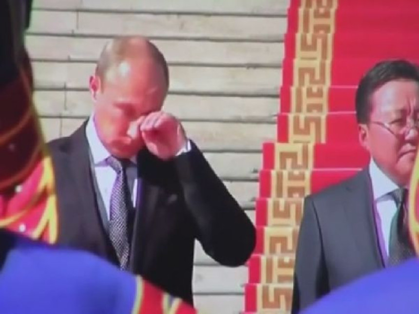 Монголија: Заплакао Владимир Путин!