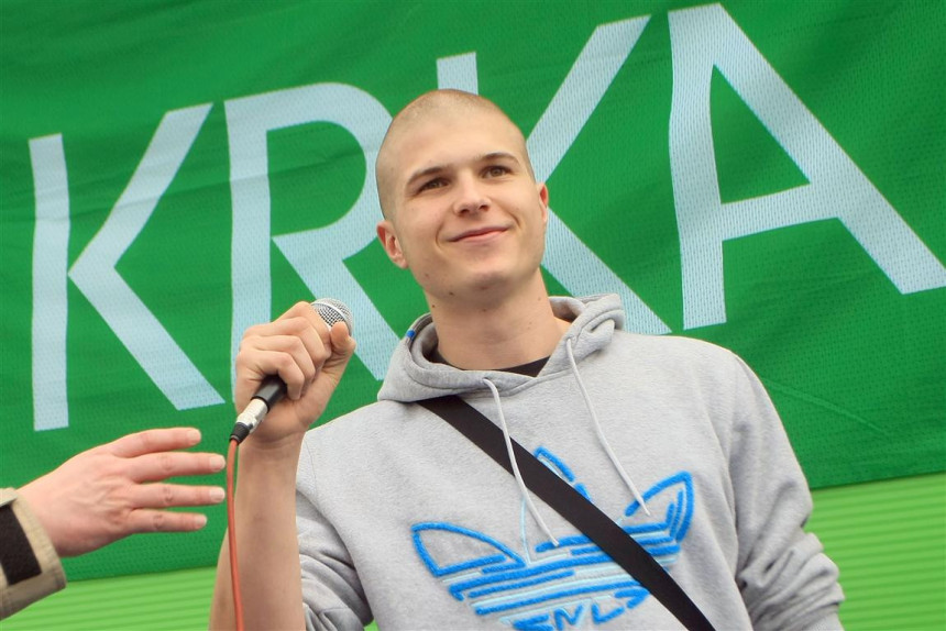 Murić: Zagrevao sam se i pjevao sa Grobarima!