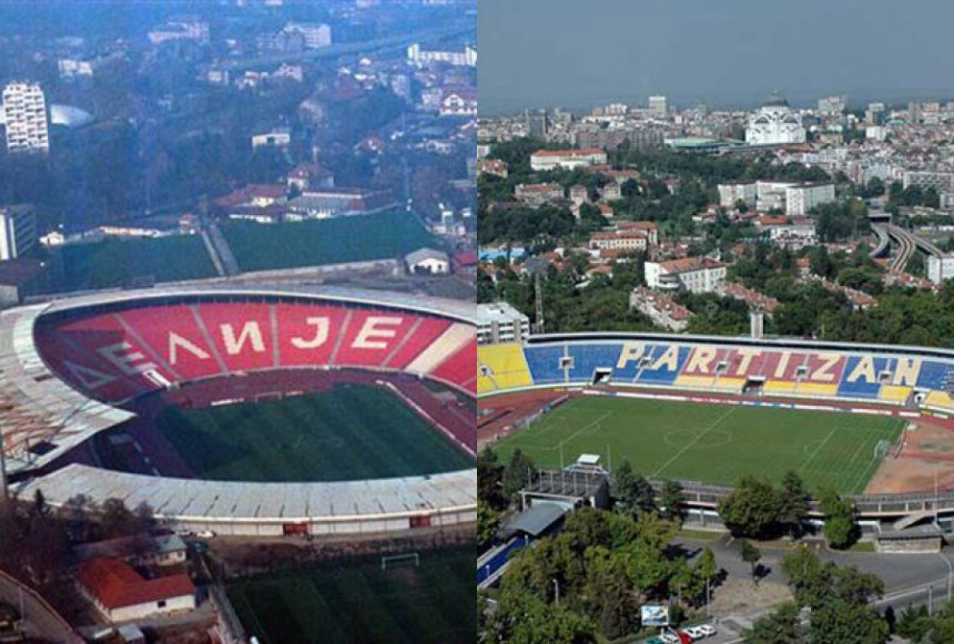 FSS obnavlja stadione Partizana i Zvezde!