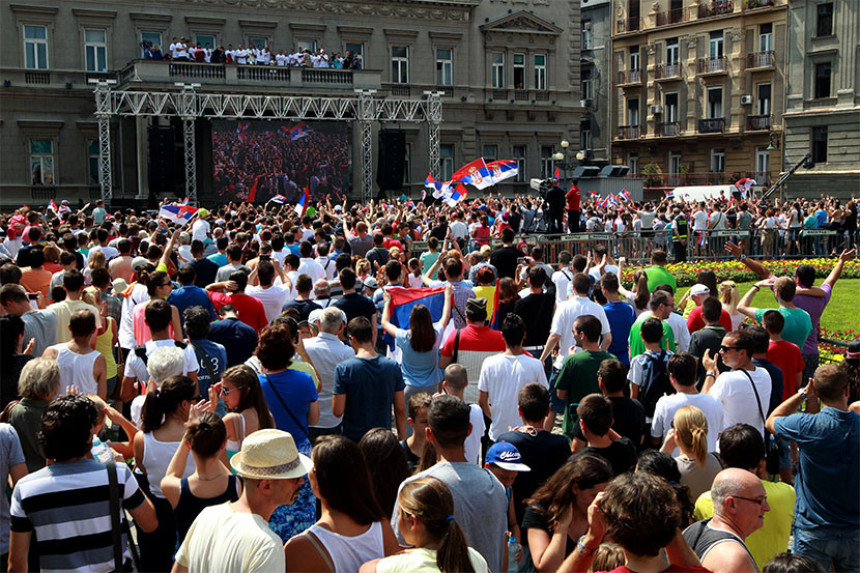 Doček za pamćenje u BG!