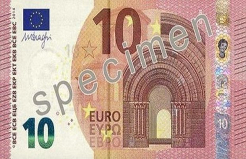 Od sutra će ovako izgledati 10 evra 