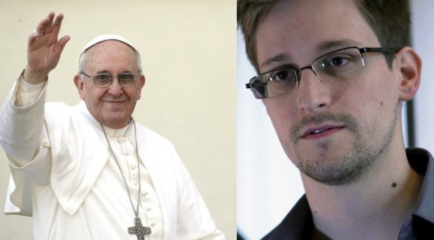 Papa i Snouden favoriti za Nobelovu nagradu za mir