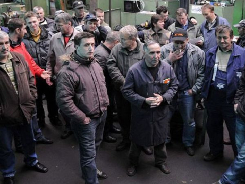 Sarajevo: Štrajk radnika "Pretisa"