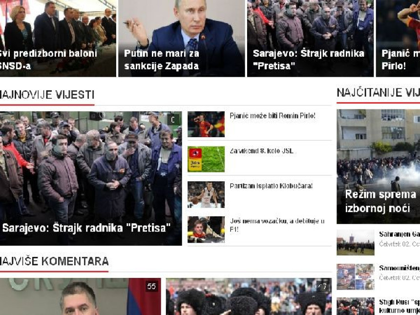 Sve učestaliji napadi na BN portal