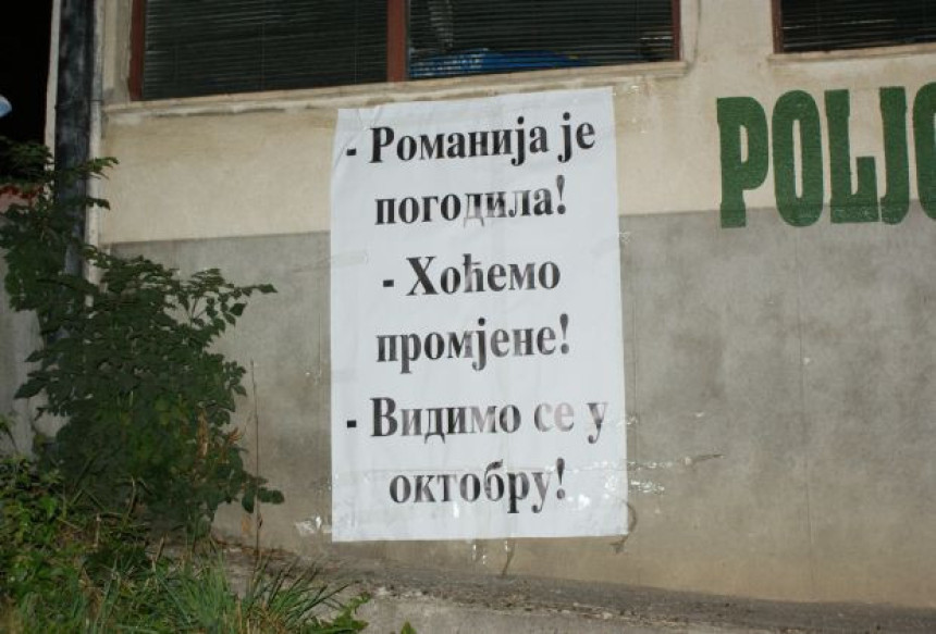 U Sokocu plakati protiv Milorada Dodika i aktuelne vlasti