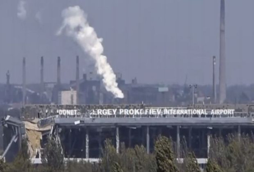 Avioni mogu na aerodrom u Donjecku