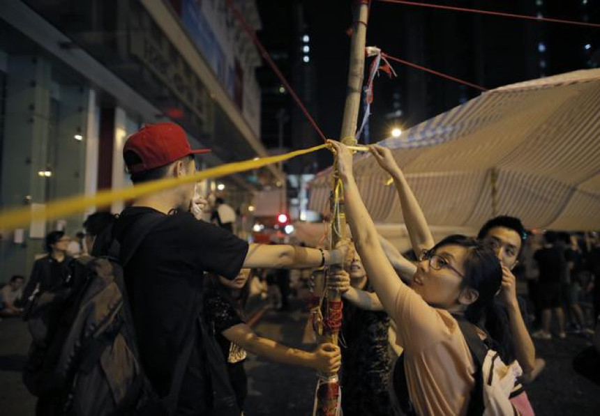 Studenti i na ulicama Hong Konga