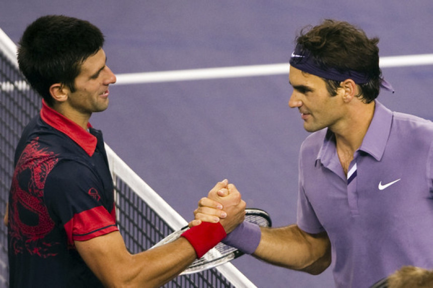 Nole i Rodžer pred 1/2-finale Šangaja